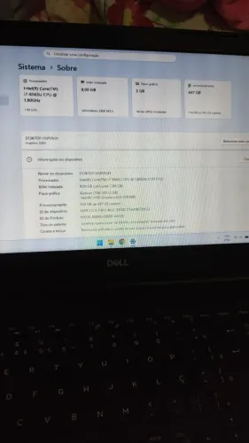 Notebook Dell Inspiron 15 3583 