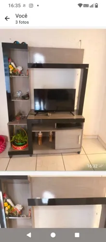 Rack seminova comprada na loja Andrade móveis