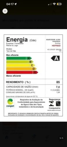 Aquecedor a gás