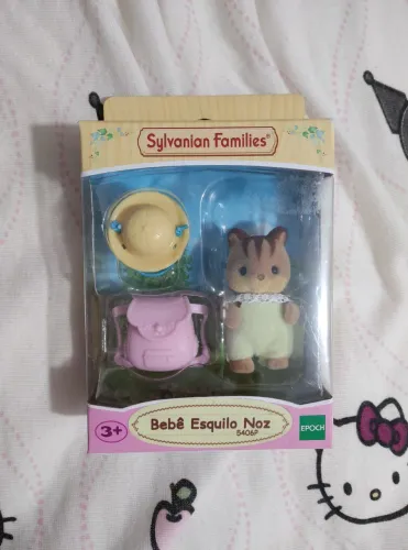 Sylvanian families- Bebê esquilo noz