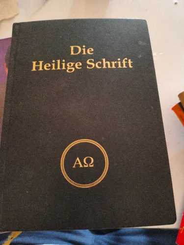  Bíblia em Alemão Hermann Mente, Die Heilige Schrift ,Ed.Krefeld