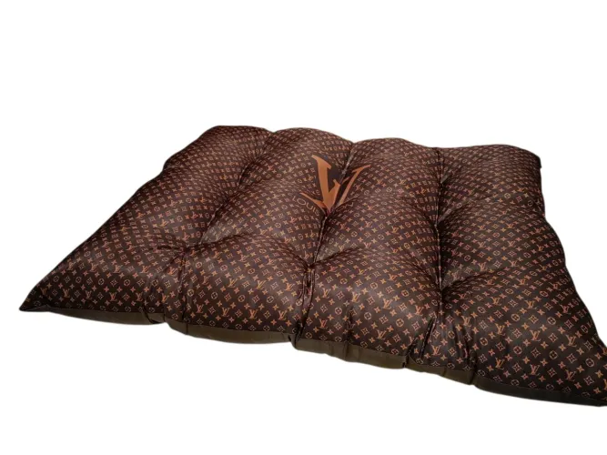 Colchonete Pet Tam M 80x60cm estampa LV