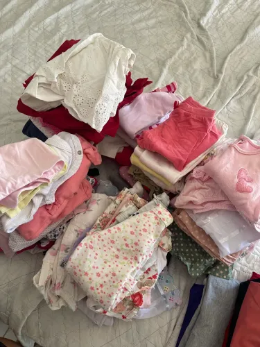 Lote de roupas menina RN/P/M (LEIA DESCRIÇÃO)