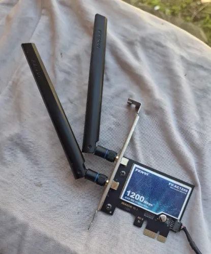 Adaptador PCI-E Wifi Bluetooh FENVI FV-AC1200