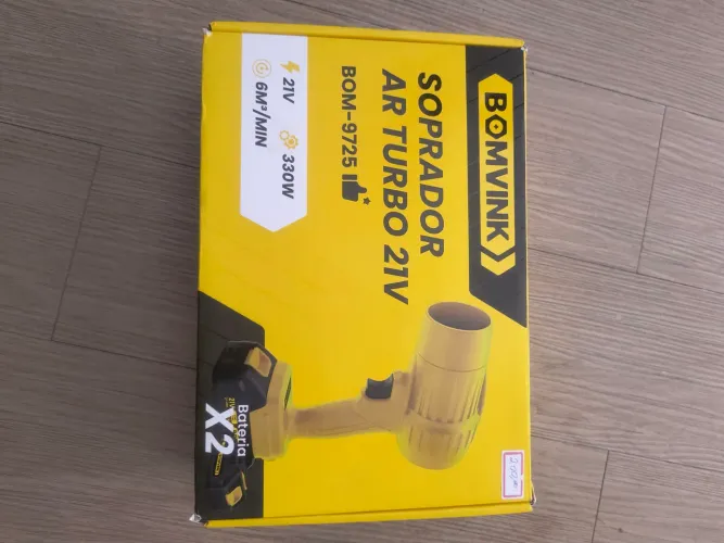 Soprador ar turbo 21 v