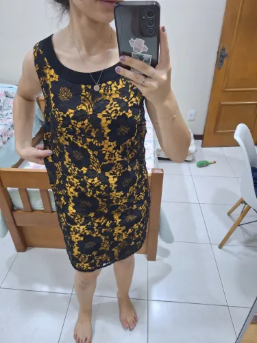 Vestido Rendado Aquamar