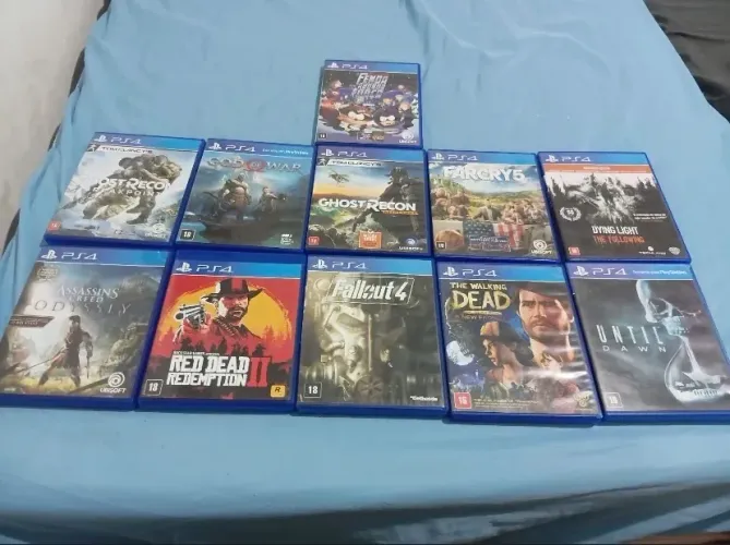 Lote jogos ps4