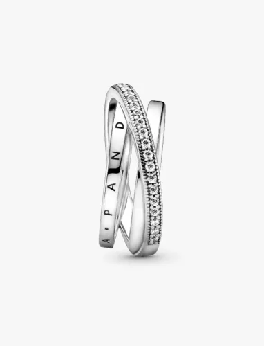 anel pandora prata aro 18