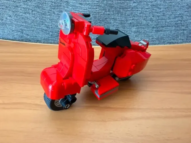 Moto Lego Vespa Vermelha (40517)