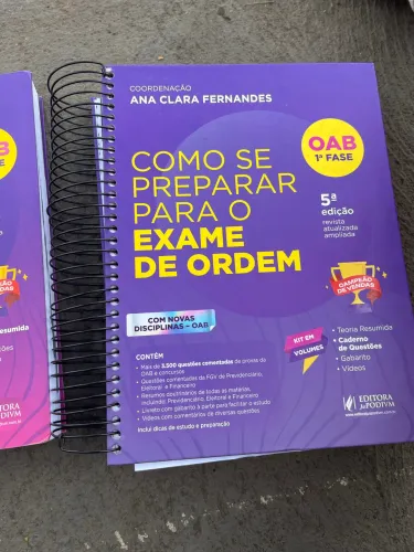 Livros da OAB. 1 fase