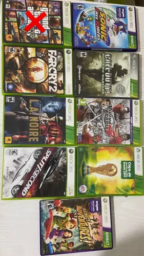 Jogos originais x box 360 - leia a descrição!