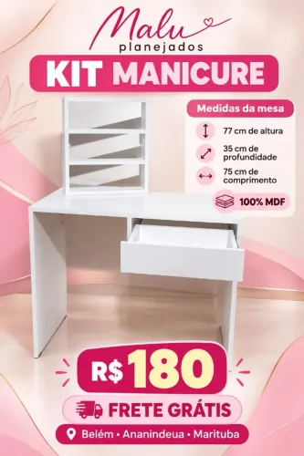 Promoção kit manicure