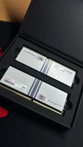 MEMÓRIA RAM ASGARD OC 2x8GB 3600Mhz SEMI NOVA