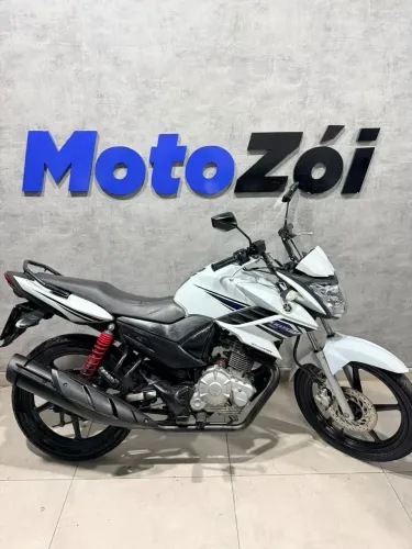 YAMAHA YS 150 FAZER SED BRANCO 2014