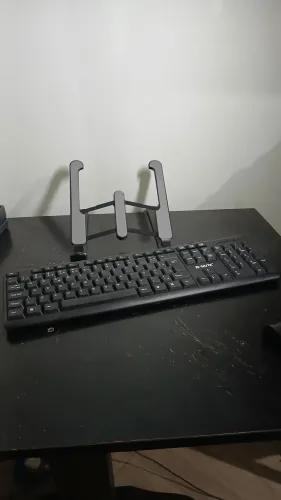 Teclado + suporte de notebook 