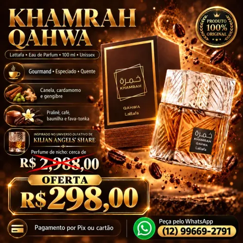 Lattafa khamrah Qahwa 100% original