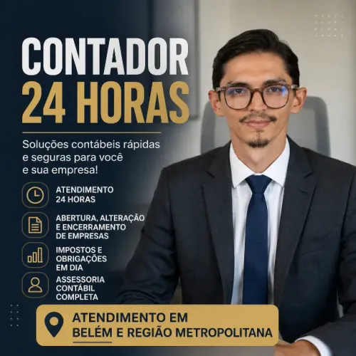 Belém Contador 24h: Regularize seu CNPJ e IRPF