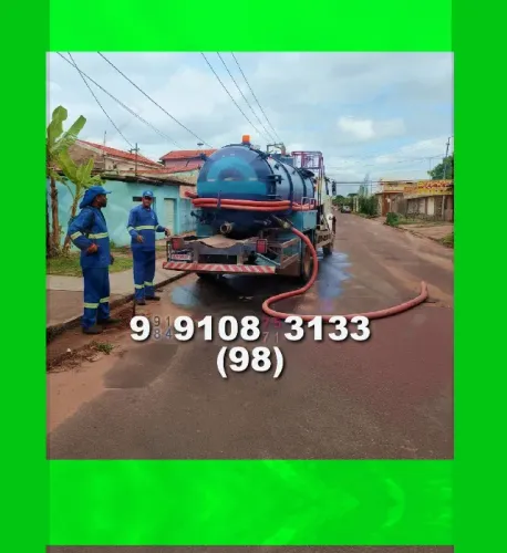 Limpa Fossa em São José de Ribamar, Centro, São Luís e Anjo da Guarda!