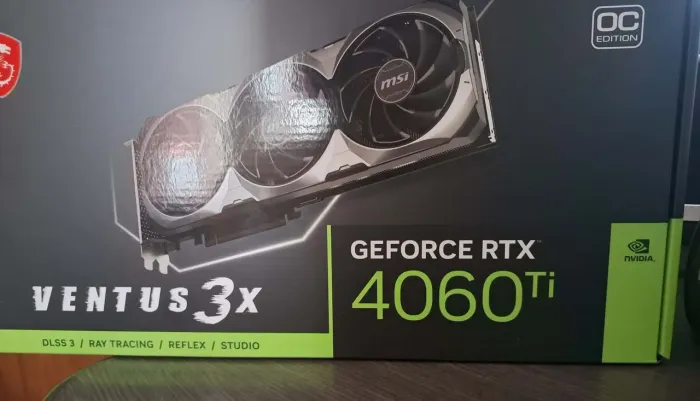 MSI RTX 4060TI 16GB VENTUS 3X OC