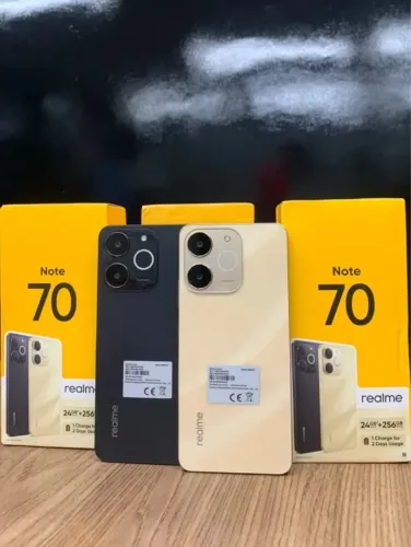 Realme Note 70 4G - 4GB/128GB - Anatel + 1 ano de Garantia no Brasil + Capinha e Película
