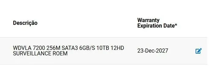 HD WD 10 TB