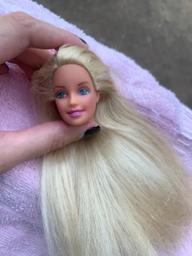 Boneca Barbie Cabeça antiga