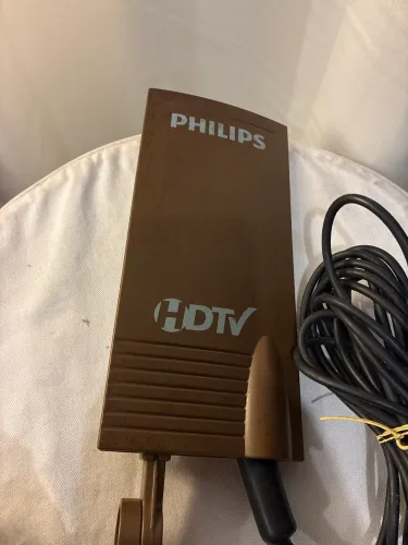 antena digital interna/externa Philips HDTV, modelo Philips SDV2940 cor marrom/bronze