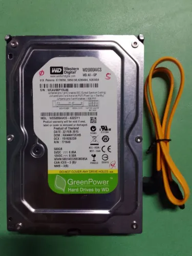 Hd de Pc 3.5 de 500gb c/ cabo sata