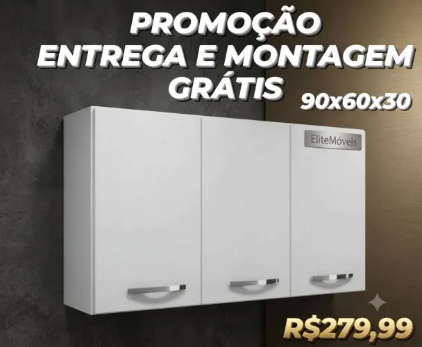 Armário de cozinha da loja temos outros modelos