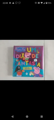 Livro Peppa Pig Um dia de Fantasia