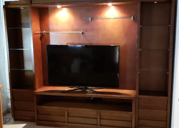 Baixouuuuu!!!! Rack e painel de TV