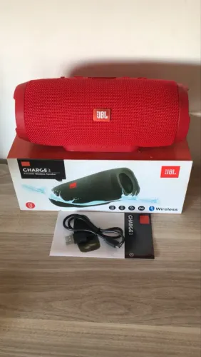 JBL CHARGE 3 - CAIXA - CARREGADOR