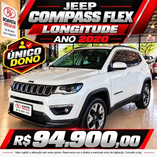 Jeep Compass Longitude 2.0 4X2 Flex 16V Aut. 2020