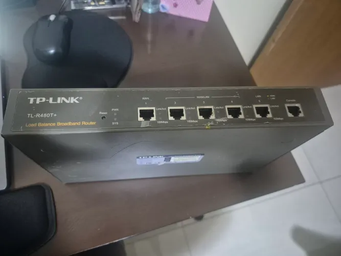 Roteador load balance tl-r480t+