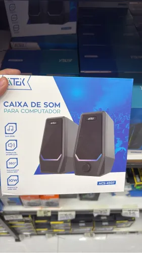 Caixa de som para computador -Entrega Rápida!!!