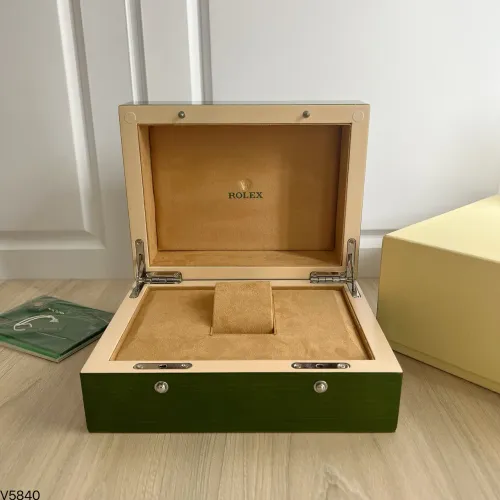 Caixa relógio rolex madeira especial edition 