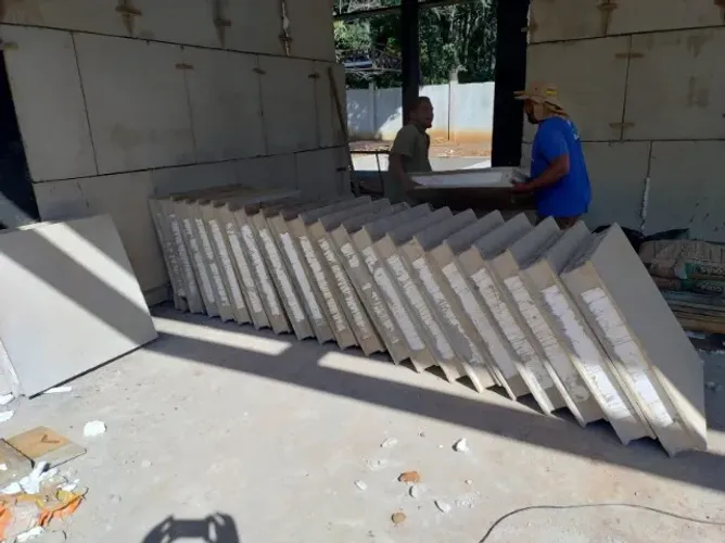 casa em blocos 90X90X14 pronta em 60 dias 