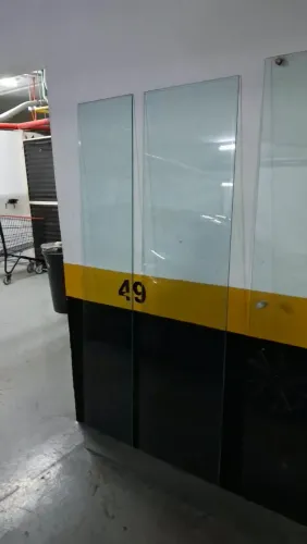 Vidro de box de banheiro