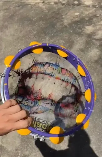 Pandeiro de 13 polegadas 