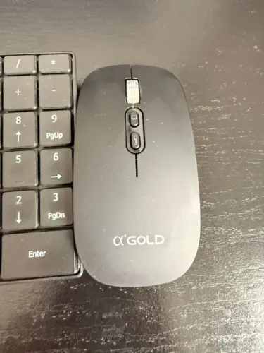 Teclado Multilaser e Mouse Bluetooth Alfa Gold