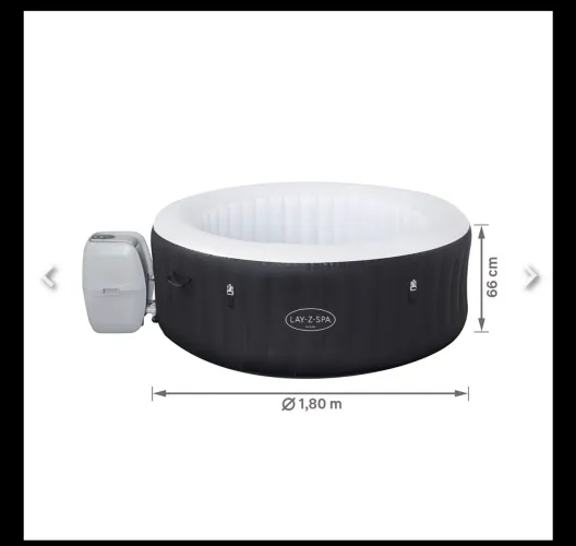 Spa Inflável 669L com Bomba e 120 Jatos Miami Bestway
