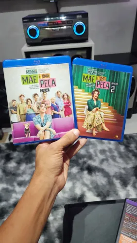 Blu-ray Minha Mãe É Uma Peça 1 E 2 Semi Novos