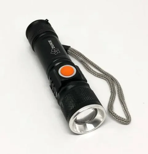 Mini Lanterna de LED Com Bateria Recarregável Dukie 12 Horas de Uso Nova na Caixa