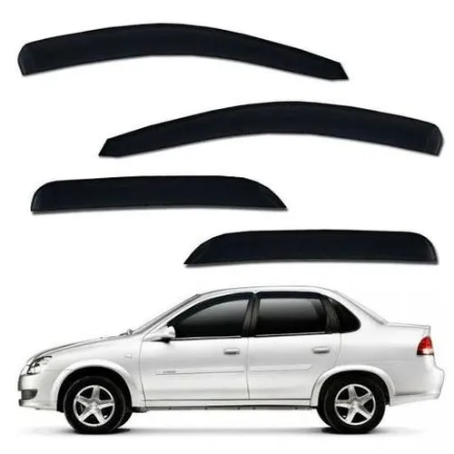 Jogo Calha Chuva Defletor Classic sedan 4 Portas todos socqd qvlcndsds