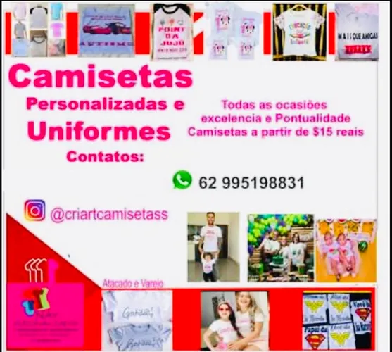 Camiaetas e Uniformes em geral
