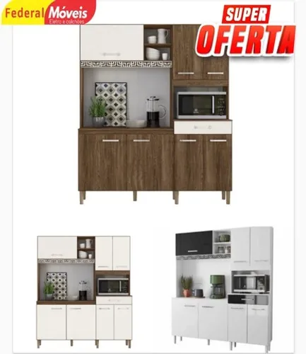 Armário de cozinha yara - Novo na caixa - fazemos entrega