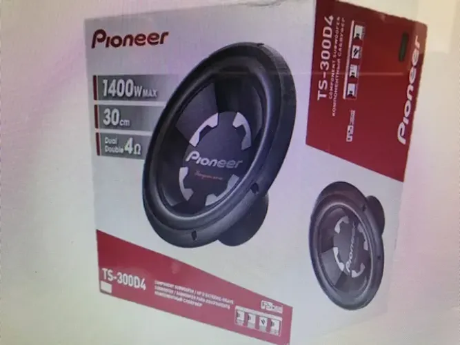 Auto Falante Pionner TS-300D4