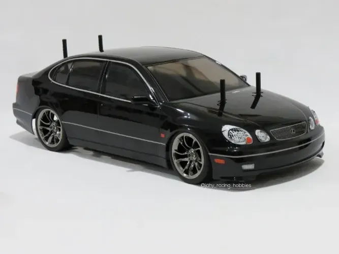 Automodelo Lexus Gs400 Preto Tamiya