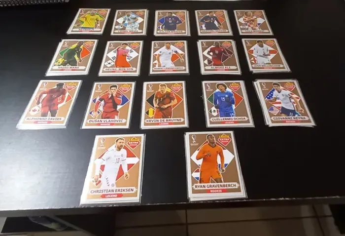 Figurinhas copa do mundo 2022 Legends 