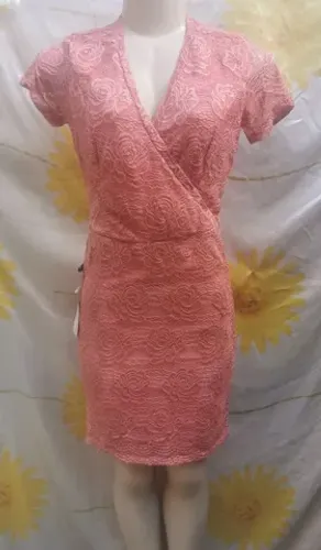 Vestido primeiríssima renda tam p